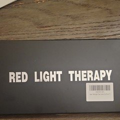 Portable Red Light Therapy Pad, Power Adapter, Black X004K31ZFL