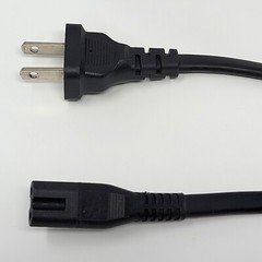 Power Cord Cable for Xbox, One S/X, Series S/X, PS1 Fat, PS2 Fat, PS3, PS4, PS5 