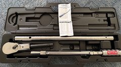 Precision Instruments 1" Drive Split-beam Click Torque Wrench - C5D600F - New