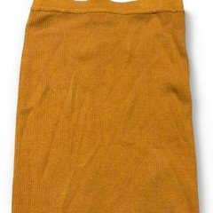 Prettylittlething Women's Yellow and Orange Skirt