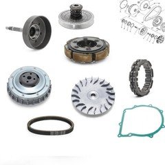 Primary Secondary Clutch Carrier Drum Housing Belt for Yamaha Grizzly 700 19-23
