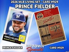 Prince Fielder - 2026 MLB Living Set® - Card 929 - Presale
