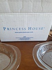 Princess House Fantasia 4 Pc. Crystal Casserole Dishes No. 528