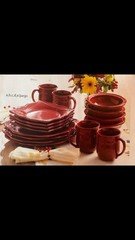 Princess House Pavilion Berry Soup Bowls - #6618 – Set of 4