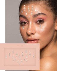 Priyanka Silver Bindis ✮ MERCY LONDON Crystal Indian Bindi Face Jewels Go