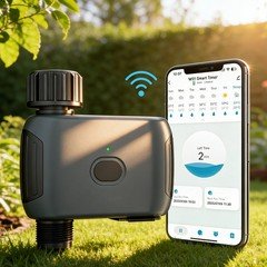 Programmable Water Timer for Outdoor Garden Hose Sprinkler Timer