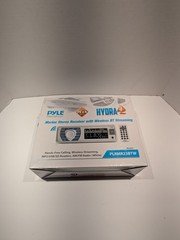 Pyle PLRMR23BTW Bluetooth Marine Receiver Stereo MP3/USB/SD Readers, AM/FM Radio