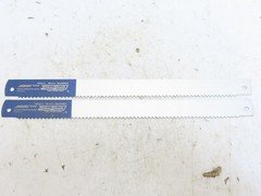 (QTY 2) Atkins MW417  High Speed Hacksaw 17"x 1-1/4"x 0.062" 4TPI Blades