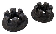 Qty2 Front Axle Hub Castle Crown Nut 16mmX1.50 1993-06 for Yamaha Kodiak YFM 400