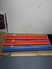 Qty:3 Sparta 4156814 X1 4156805 X2 Hygienic Floor Squeegee 24" Plastic Blue Red