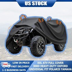 Quad XXL ATV Cover 300D Oxford Waterproof Uv For Yamaha Polaris Honda Kawasaki