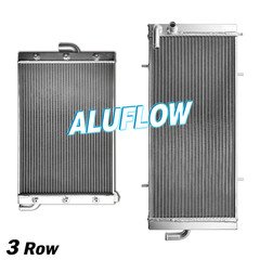 Radiator & Auxiliary Radiator For  2017-2021 Polaris RZR XP4 XP 4 Turbo Aluminum