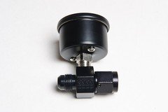 Radium Engineering for Fuel Pressure Gauge w/ 6AN Inline Adapter