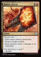 Rakdos Charm 125 U Normal EOC MTG NM
