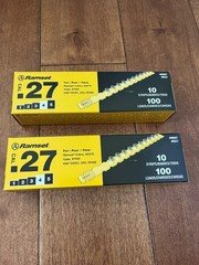 Ramset 4RS27 .27 Caliber Strip Loads Yellow Level 4 (200 Total)