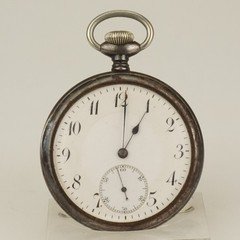 Rar! Military CYMA Pocket watch Men's no repeater fusee no duplex no chronometer