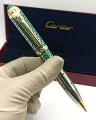Rare Cartier Santos De Cartier Special Limited Edition Collectable Ballpoint Pen