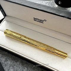 Rare Montblanc Gold Barley Rollerball Pen VIP Gift Set Executive Luxury, w/ Box