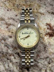Rare Publix Two Tone Gold/Stainless Greenwise Watch