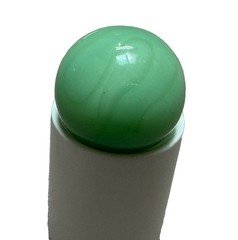 🟢🟢 RARE VINTAGE CHRISTENSEN TRANSITIONAL JADITE SWIRL 5/8” 16mm MARBLE 🟢🟢