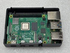Raspberry Pi 4 Model B 2GB 1.5GHz Mini PC With Metal Case and AC Adapter