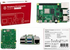 Raspberry Pi 4 Model B 8GB RAM Single Board Computer New Genuine In Box