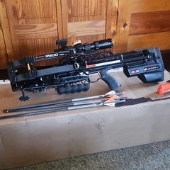 Ravin R500 sniper package Black Crossbow 500 fps 100lb w/ Scope Quiver & Bolts