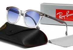 Ray-Ban RB2298 Classic Wayfarer Sunglasses Gray Frame Blue Lens Unisex