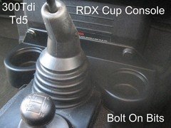 RDX SHORT Cup Holder Centre Console Defender 300Tdi Td5 models 1994 to 2006