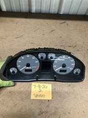 Read 2001 Audi B5 S4 Late Style Gauge Cluster 8D0920981Bx Speedometer Instrument