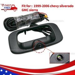 Rear Back up Camera Tailgate Handle Fit for Chevy Silverado/GMC Sierra 1999-2006