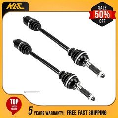 Rear CV Axle Shaft Assembly Fits 2010-2014 Polaris Ranger 800 Crew Set of 2