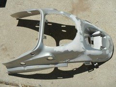 Rear fender upper body panel cover 2008 Zap Zapino 60 v Volt Electric Scooter