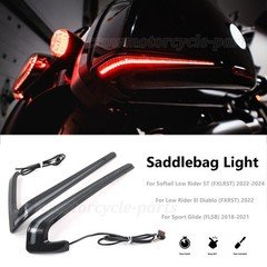 Rear Saddlebag LED Brake Light For Harley Low Rider El Diablo FXRST 2022