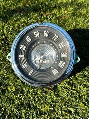 Rechromed Chevrolet  Chevy Belair Speedometer 1953 1954