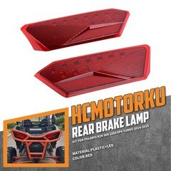 Red Lens LED Tail lights For Polaris RZR 900 EPS 2015-2018 RZR XP Turbo EPS 2015