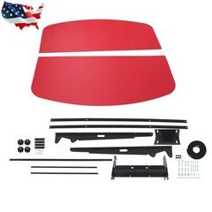 Red Tractor Tuff Top Canopy 52" × 52" For 2" × 2" or 2" × 3" Rops Mower Umbrella