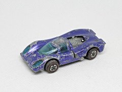 Redline Hot Wheels - Purple Porsche 917 - Hatch is Loose & Missing Glass