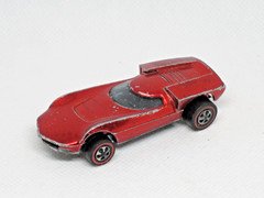 Redline Hot Wheels - Red Turbofire - Dark Interior
