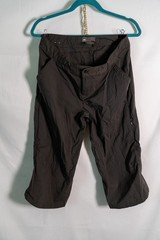 REI Women’s Black Capri Pants S Nylon/Poly Drawstring Breathable Hiking