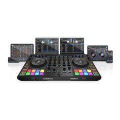 Reloop Mixon 8 Pro 4-Channel DJ Controller Serato DJ  Algoriddim DJ  Virtual D