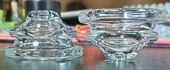 Replacement Glass Bowl for Silicone Pipe(Single Hole)(Fits eyce spoon) Lot of 2