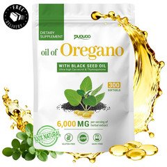 Resilia Oil Of Oregano With Black Seed Oil 6,000MG 300 Softgels (Fast Delivery)