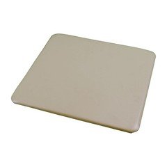 Resin Folding Chair Padded Seat Replacement Beige Vinyl Cover Foam Core