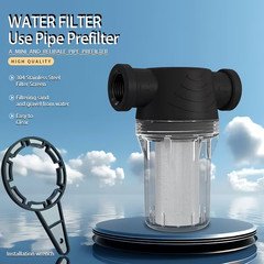 Reusable Whole House Down Water Filter Filter System Sediment 250 Mesh RV Campin