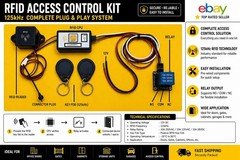 RFID Key Access Control with relay