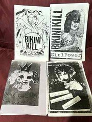 Riot Grrrl Revival: Collectible Zine Pack Featuring 4 ZINES by KATHLEEN HANNA!