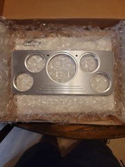 Rod Tech Dash Panel Insert Billet Aluminum Ford 1935/1936