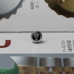 Rolex 24-531-0 New Model Original Steel Crown Genuine Steel Crown
