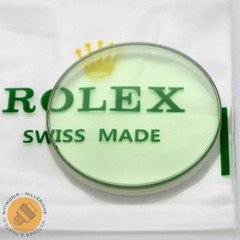 Rolex 25-318-1 Green Crystal Glass Milgauss 116400GV With Original Gasket